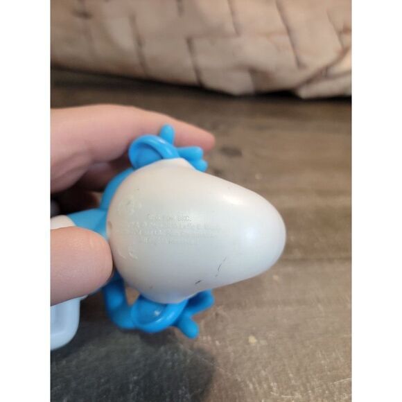 Burger King 2010 Smurf toy figure blue - Picture 4 of 4